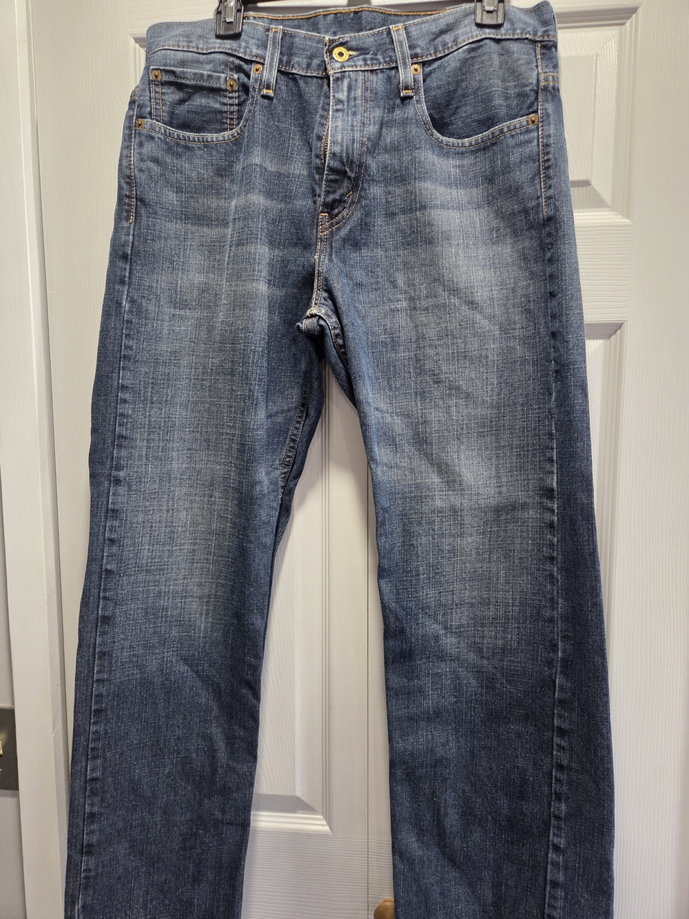 Men's Levi's 569 Loose Straight Fit Blue Jeans